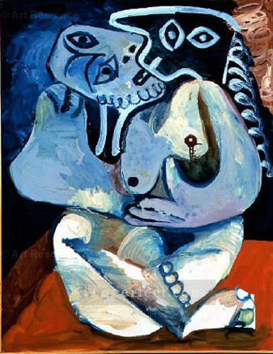Embrace 1970 cubism Pablo Picasso Oil Paintings